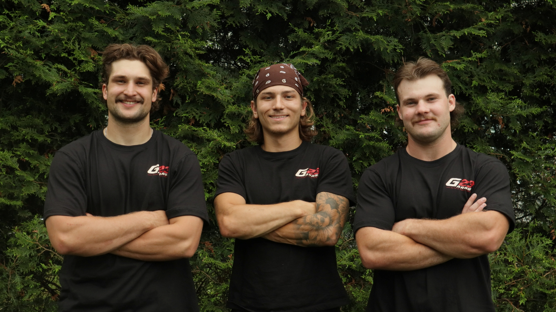 Garage 23 mobile repair crew with service truck and equipment